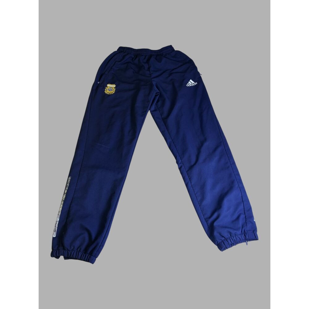 Adidas Argentina AFA Soccer Track Pants Men's Small Navy Blue Vintage